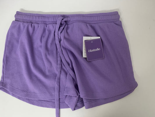 Hastudio Waffle Knit Purple Casual Shorts - The Perfect Blend of Comfort and Style