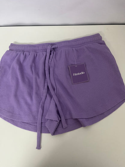 Hastudio Waffle Knit Purple Casual Shorts - The Perfect Blend of Comfort and Style