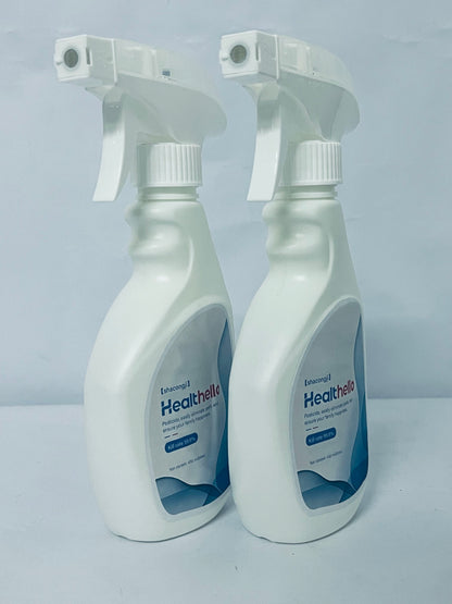 Healthello Neem Oil, 16 oz Ready-to-Use Spray, Multi-Purpose Fungicide, Insecticide and Miticide for Organic Gardening