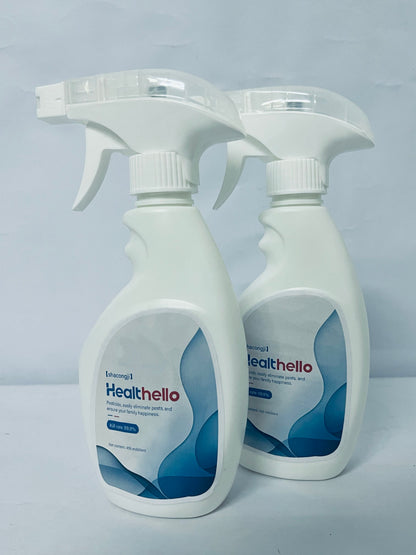 Healthello Neem Oil, 16 oz Ready-to-Use Spray, Multi-Purpose Fungicide, Insecticide and Miticide for Organic Gardening