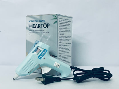 HEARTOP 20W Mini Hot Glue Gun Fast Preheating Hot Glue Gun Kit Small Duty Gluegun for Craft, DIY, Repairs
