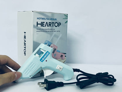 HEARTOP 20W Mini Hot Glue Gun Fast Preheating Hot Glue Gun Kit Small Duty Gluegun for Craft, DIY, Repairs