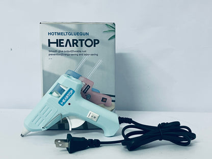HEARTOP 20W Mini Hot Glue Gun Fast Preheating Hot Glue Gun Kit Small Duty Gluegun for Craft, DIY, Repairs