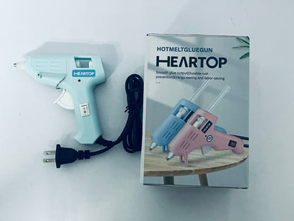 HEARTOP 20W Mini Hot Glue Gun Fast Preheating Hot Glue Gun Kit Small Duty Gluegun for Craft, DIY, Repairs