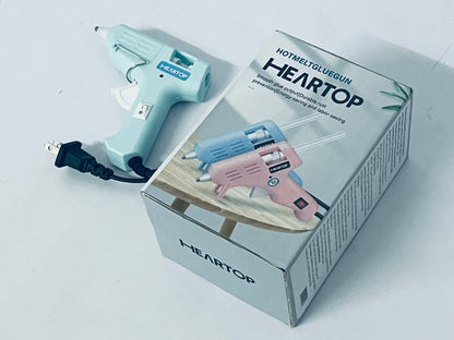 HEARTOP 20W Mini Hot Glue Gun Fast Preheating Hot Glue Gun Kit Small Duty Gluegun for Craft, DIY, Repairs