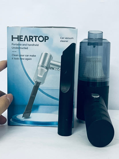 HEARTOP Vacuum Cleaners Pet Vacuum Cleaner Car Vacuum Cleaner Strong Suction Handheld Wire-Less Vacuum Cleaner Blower 2 in 1 Portable Vacuum Cleaner for Car Home Car Vacuum Cleaner for Car