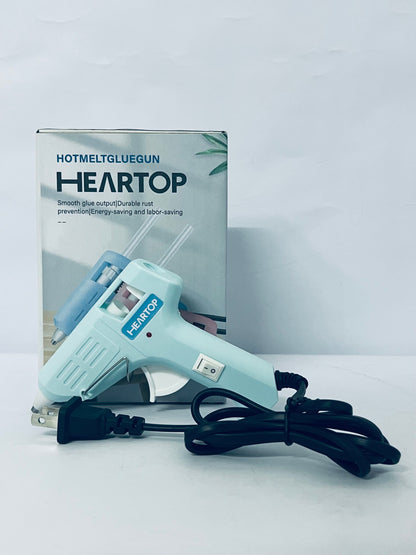 HEARTOP 20W Mini Hot Glue Gun Fast Preheating Hot Glue Gun Kit Small Duty Gluegun for Craft, DIY, Repairs