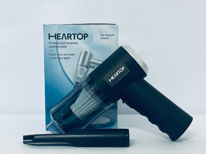 HEARTOP Vacuum Cleaners Pet Vacuum Cleaner Car Vacuum Cleaner Strong Suction Handheld Wire-Less Vacuum Cleaner Blower 2 in 1 Portable Vacuum Cleaner for Car Home Car Vacuum Cleaner for Car
