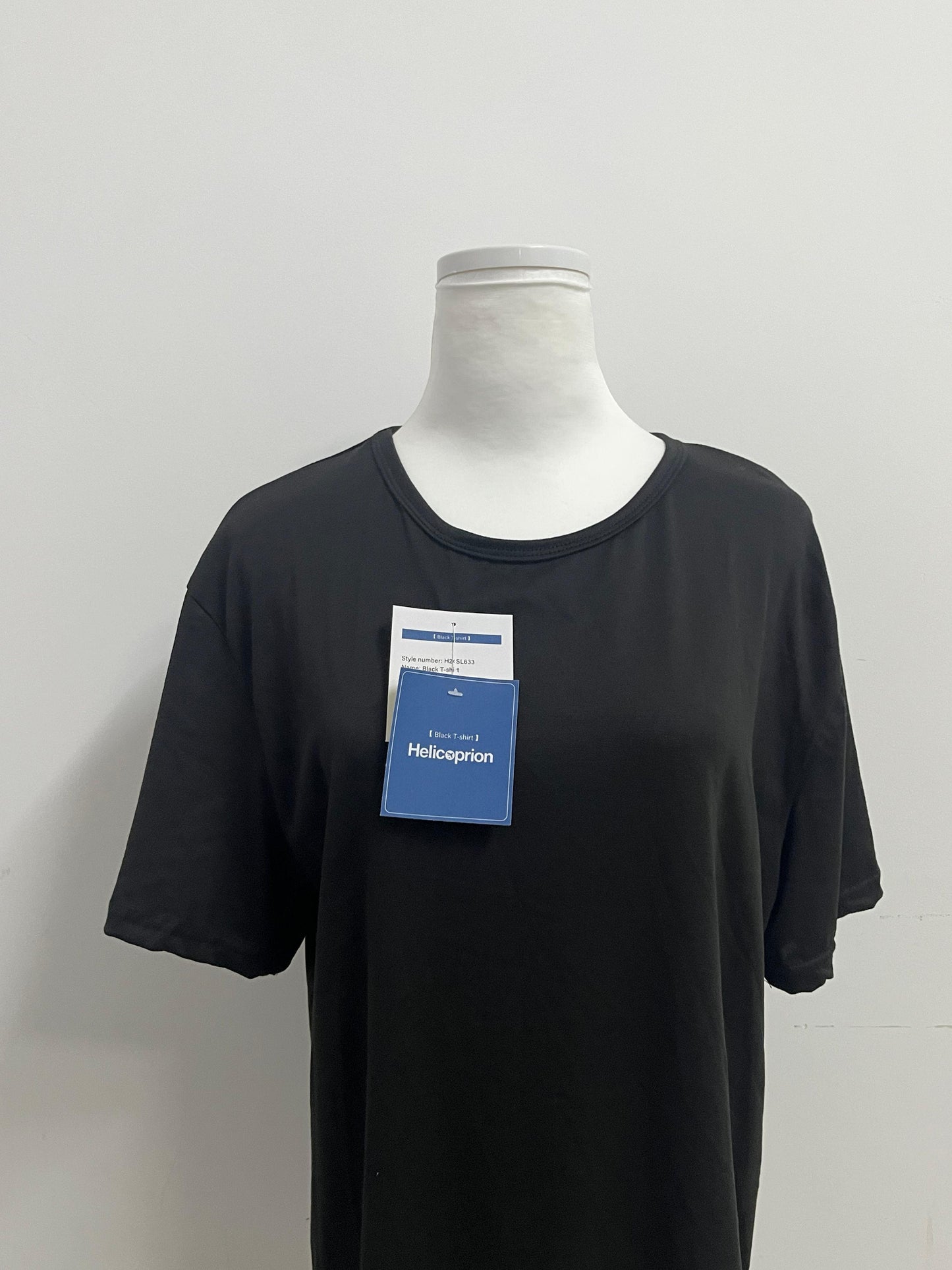 Helicoprion T-shirts Black Simple T - shirt —— Versatile Classic, Comfortable Companion