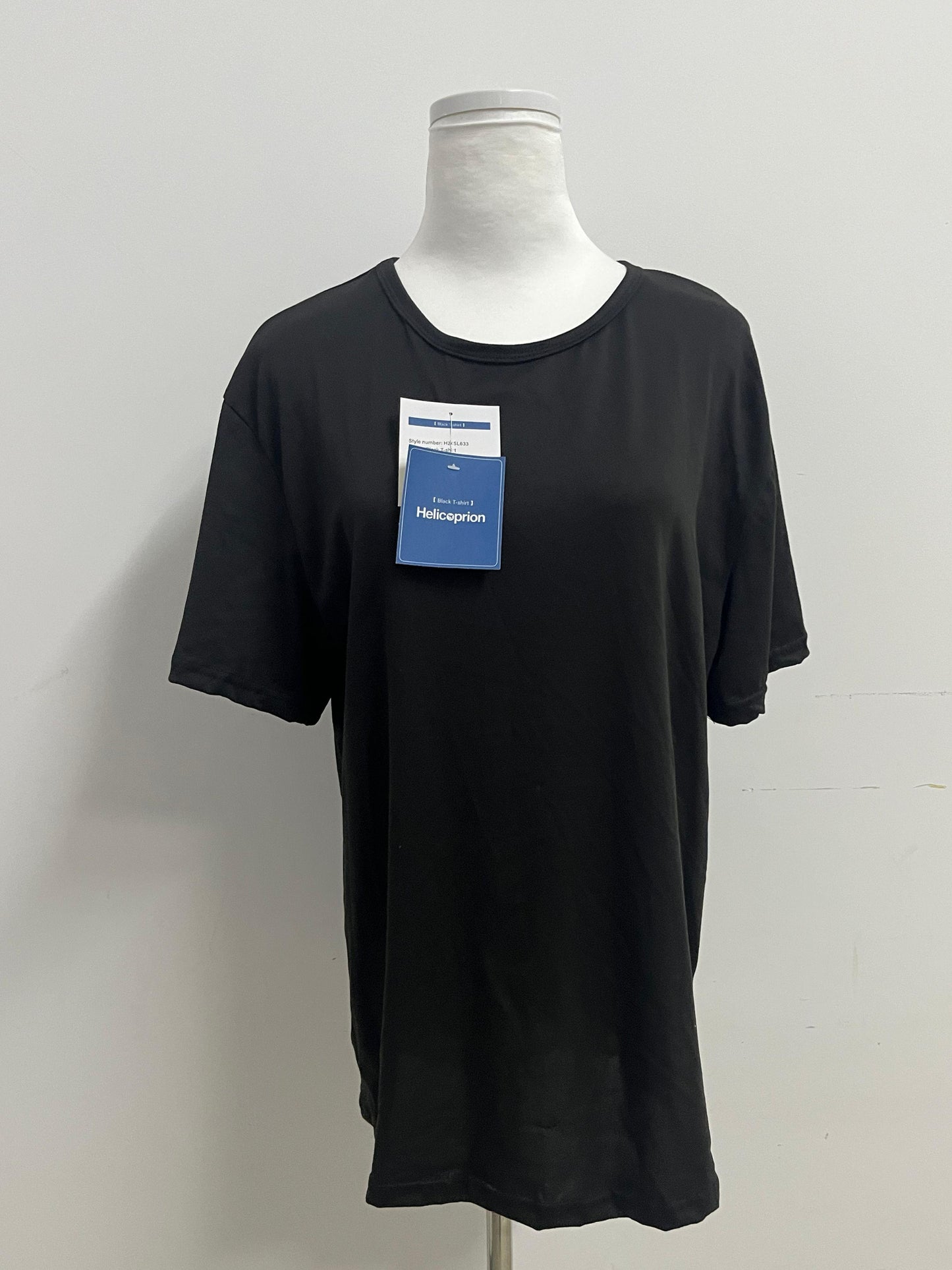 Helicoprion T-shirts Black Simple T - shirt —— Versatile Classic, Comfortable Companion