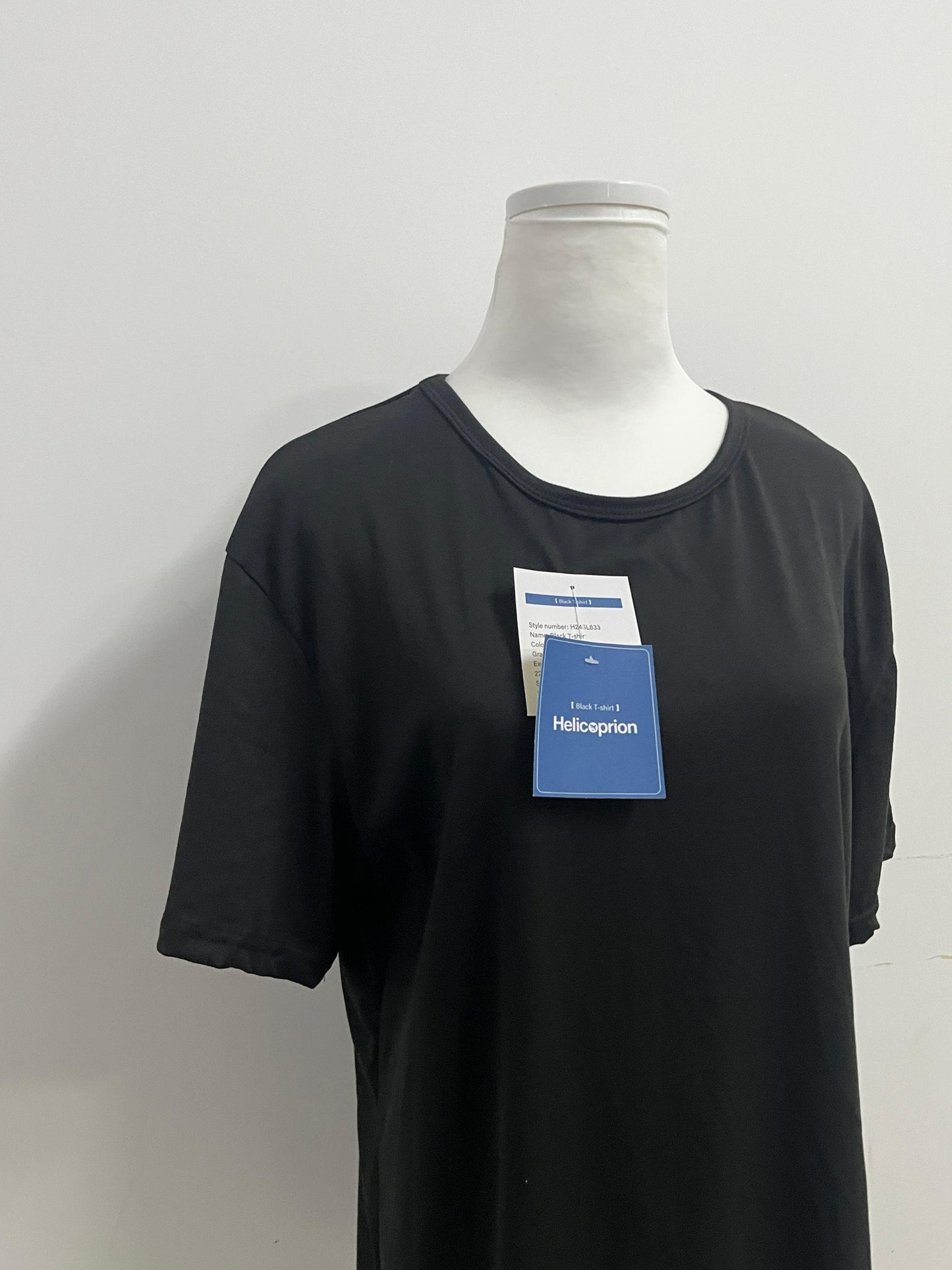 Helicoprion T-shirts Black Simple T - shirt —— Versatile Classic, Comfortable Companion