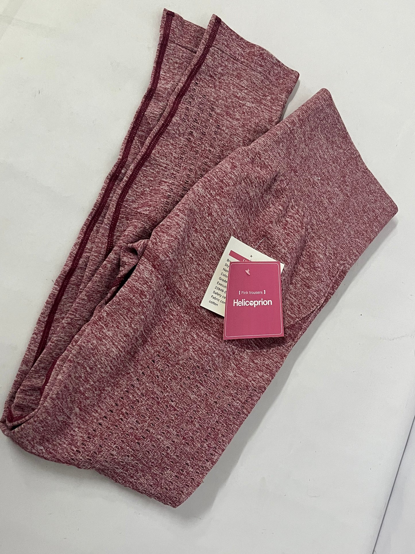 Helicoprion Yoga pants Burgundy Yoga Pants - A Comfortable and Stylish Choice for Sports