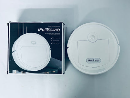 iFullScore 3 in 1 Robot Vacuum Smart Floor Cleaner - Vacuuming, Sweeping, Mopping - Cordless, USB Rechargeable Robotic Vacuum for Home Hard Floor, Carpet