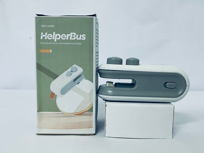 HelperBus Mini Vacuum Sealer Rechargeable Bag Sealer for Food Storage Heat Sealer for Chips Bags,Handheld Vacuum Sealer for Food Preservation