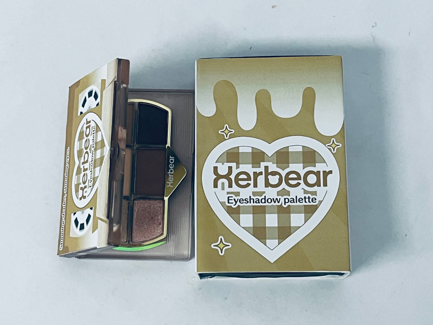Herbear Eyeshadow palettes 6 Color Eyeshadow Palette Matte & Shimmer Eyeshadows Blendable & Long Lasting Eye Shadow Blendable & Buildable Eye Makeup