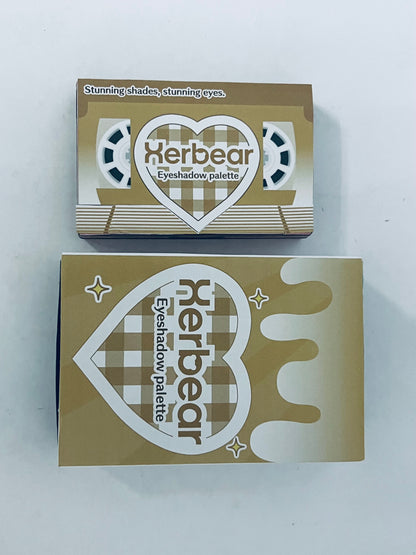 Herbear Eyeshadow palettes 6 Color Eyeshadow Palette Matte & Shimmer Eyeshadows Blendable & Long Lasting Eye Shadow Blendable & Buildable Eye Makeup