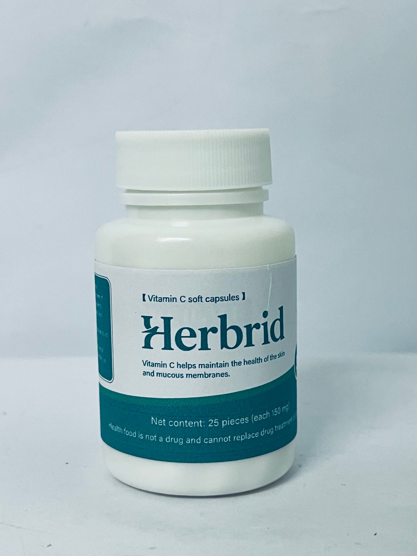 Herbrid Vitamin C - Powerful Antioxidant Immune Support - Sensitive Stomach Vitamins C Capsules Calcium Ascorbate