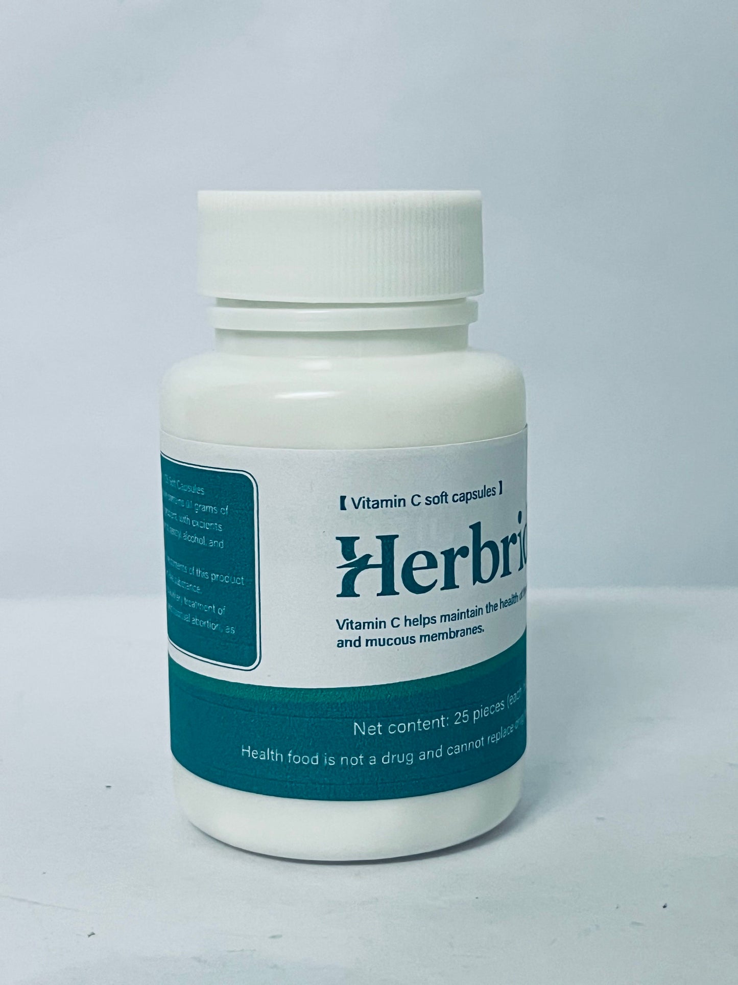 Herbrid Vitamin C - Powerful Antioxidant Immune Support - Sensitive Stomach Vitamins C Capsules Calcium Ascorbate