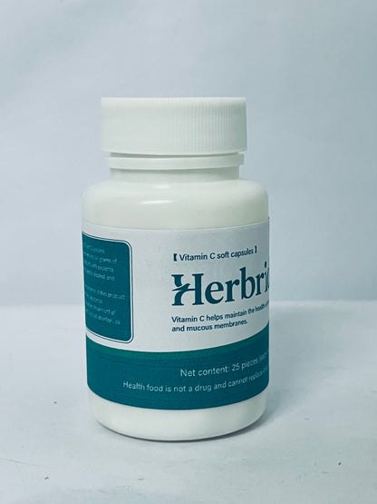 Herbrid Vitamin C - Powerful Antioxidant Immune Support - Sensitive Stomach Vitamins C Capsules Calcium Ascorbate
