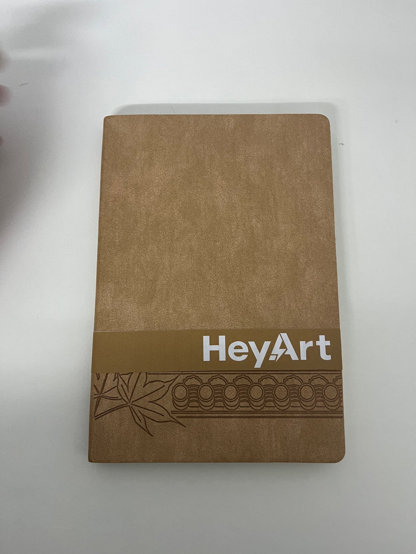 HeyArt Retro Brown Texture Notebook A Textured Writing & Storage Essential