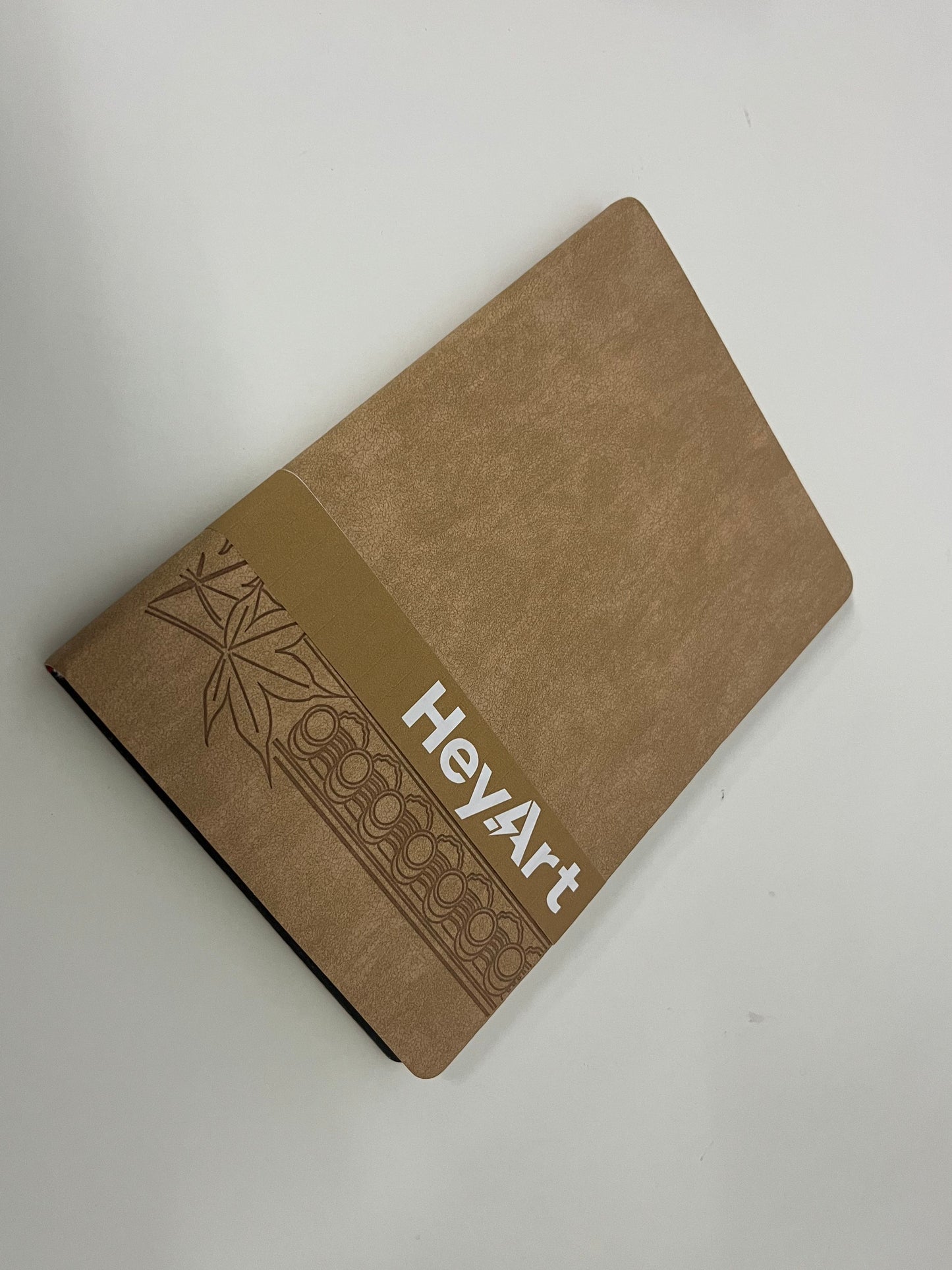 HeyArt Retro Brown Texture Notebook A Textured Writing & Storage Essential
