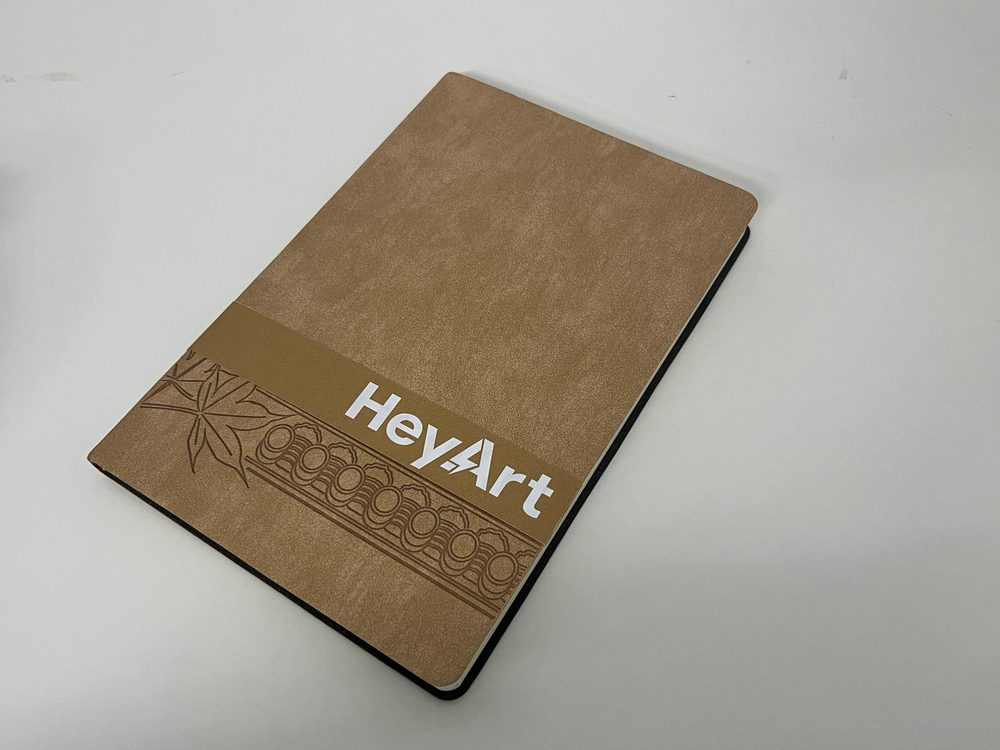 HeyArt Retro Brown Texture Notebook A Textured Writing & Storage Essential