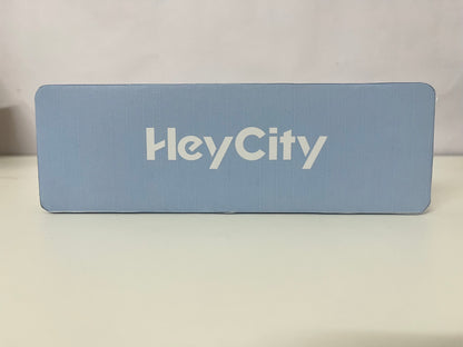 【HeyCity Light Blue Pen Storage Box】—— Sleek Organizer for Stationery Essentials