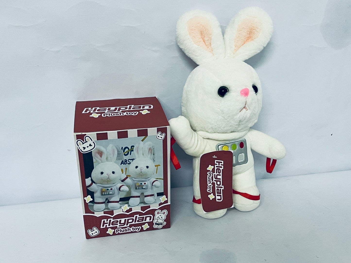 Heyplan Adorable Space - Themed Bunny Plush Toy, Ultra - Soft for Hugging, Ideal Gift for Kids
