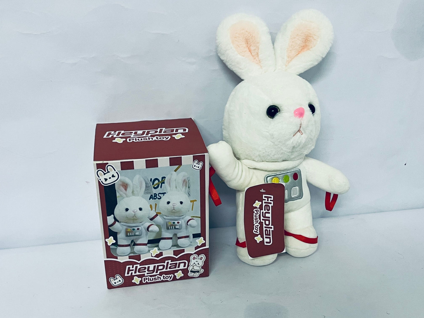 Heyplan Adorable Space - Themed Bunny Plush Toy, Ultra - Soft for Hugging, Ideal Gift for Kids