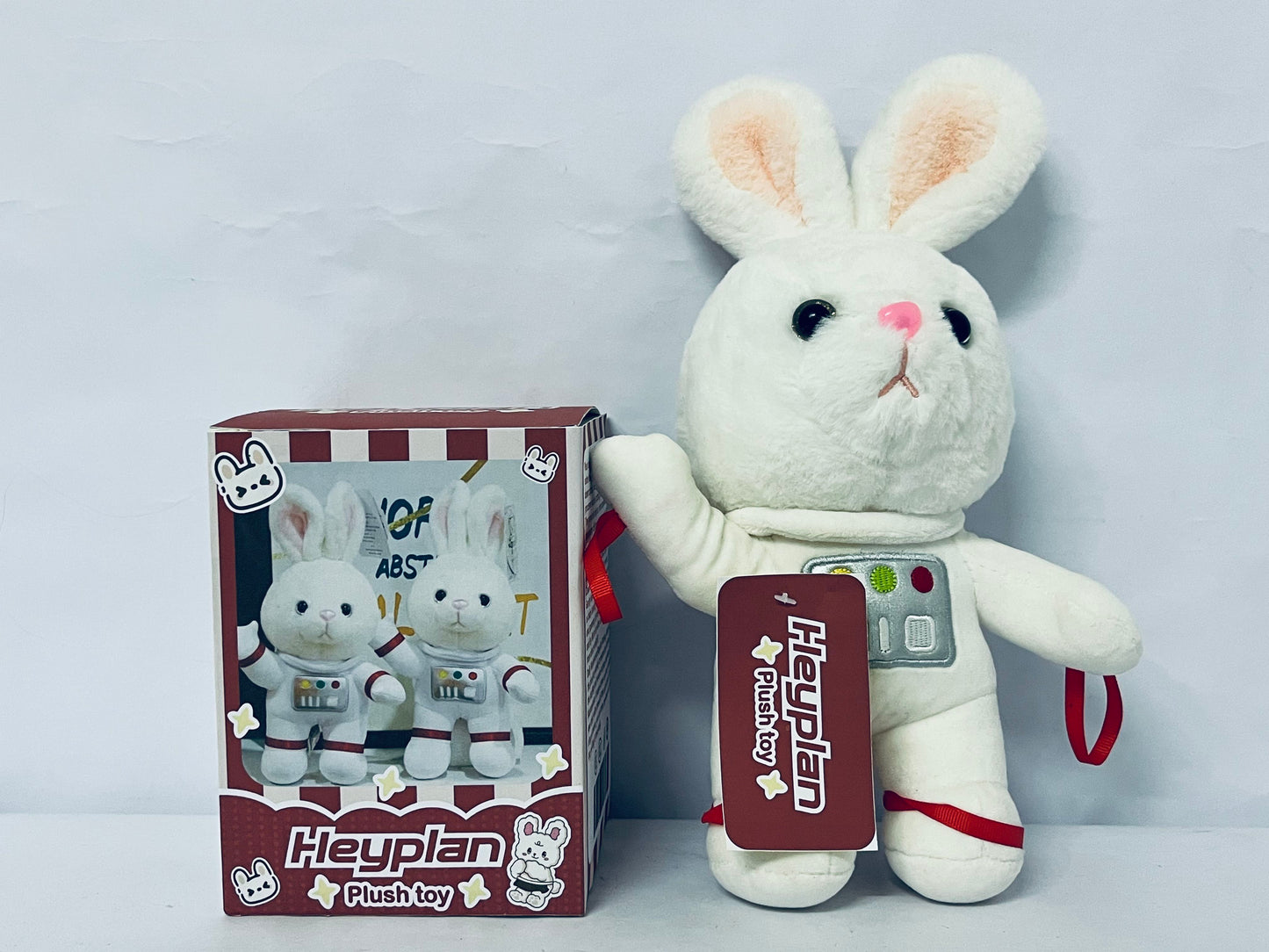 Heyplan Adorable Space - Themed Bunny Plush Toy, Ultra - Soft for Hugging, Ideal Gift for Kids