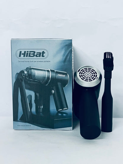 HiBat Handheld Vacuum Cordless, 7000Pa 50000rpm Air Duster, 1200mAh Rechargeable Battery Handheld Car Vacuum Cleaner, 120W High Power Vacuum Cleaner for Home, Office, Car, Pets (Black)