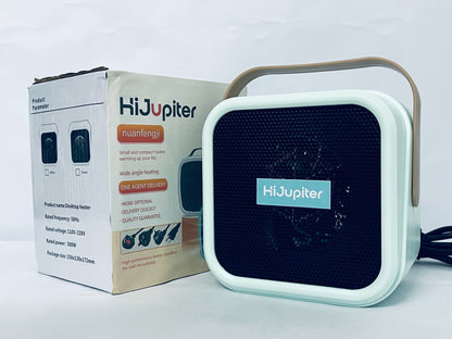 HiJupiter Portable Energy Efficient Space Heaters for Indoor Use,Two-Speed Portable Heater Fan