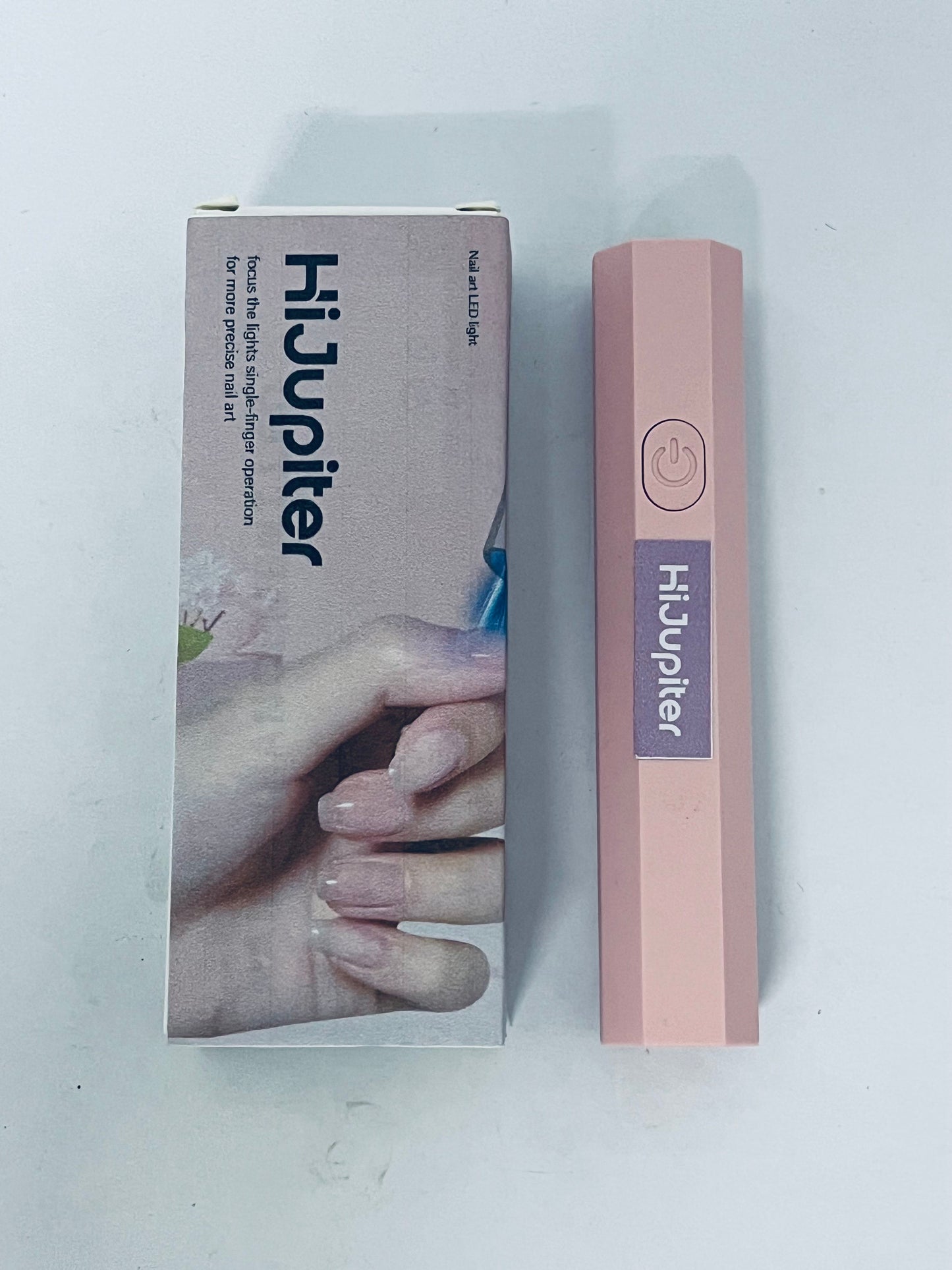 HiJupiter Mini UV Light for Nails, Handheld Nail Lamps for Gel Polish, Portable Single Finger Flash Cure Lamp, Fast Drying
