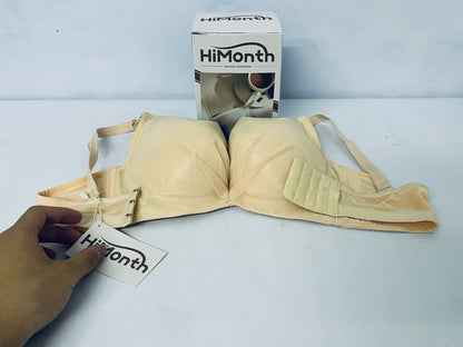 HiMonth Womens Wireless Bras V Mesh Comfortable Bralette Supportive Tshirt Bra No Underwire Seamless Push Up Everyday Bras
