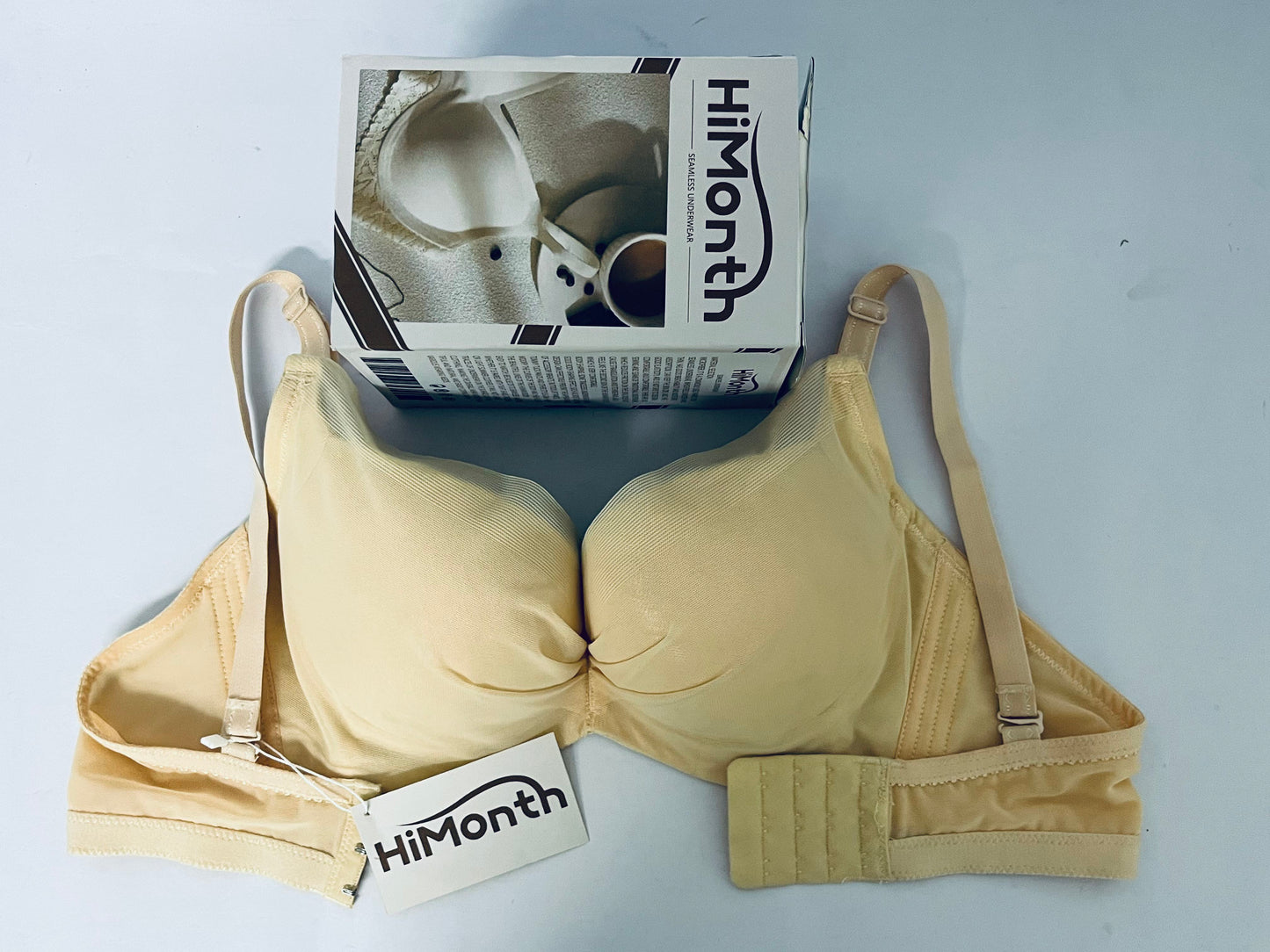HiMonth Womens Wireless Bras V Mesh Comfortable Bralette Supportive Tshirt Bra No Underwire Seamless Push Up Everyday Bras