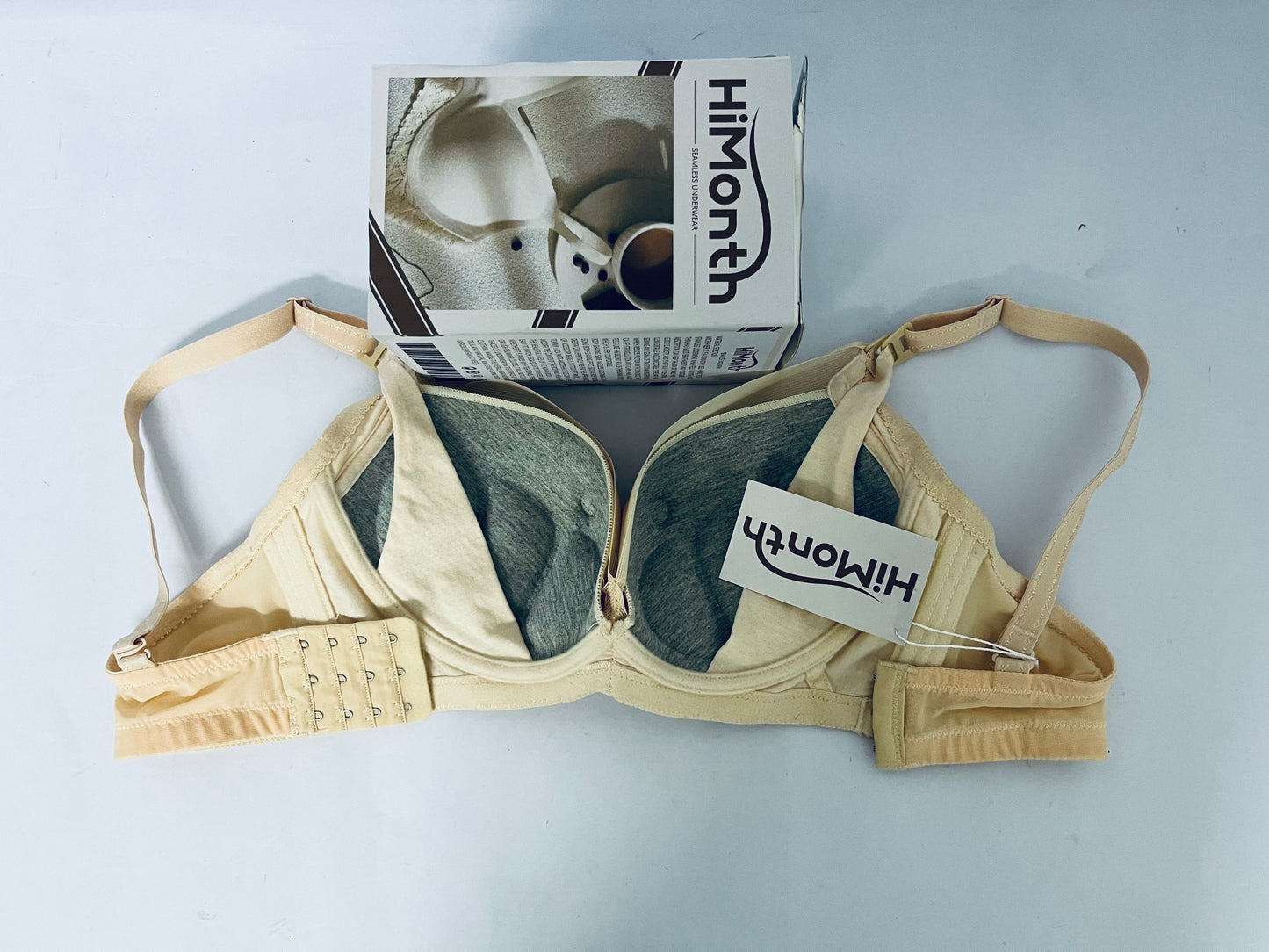 HiMonth Womens Wireless Bras V Mesh Comfortable Bralette Supportive Tshirt Bra No Underwire Seamless Push Up Everyday Bras