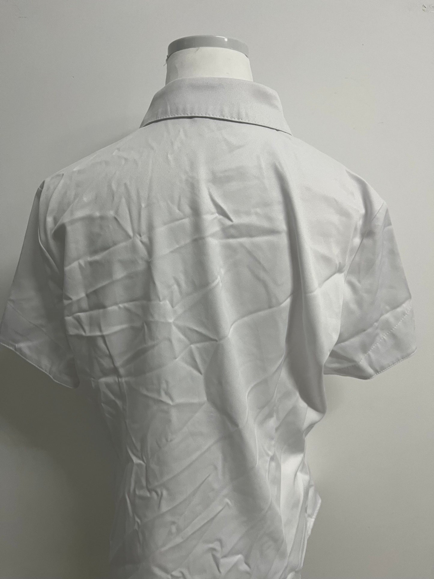 HiTrove Womens Button Down Shirts Stretch Wrinkle Free Formal Short Sleeve Dress Shirt Summer Work Blouses Business Casual Tops