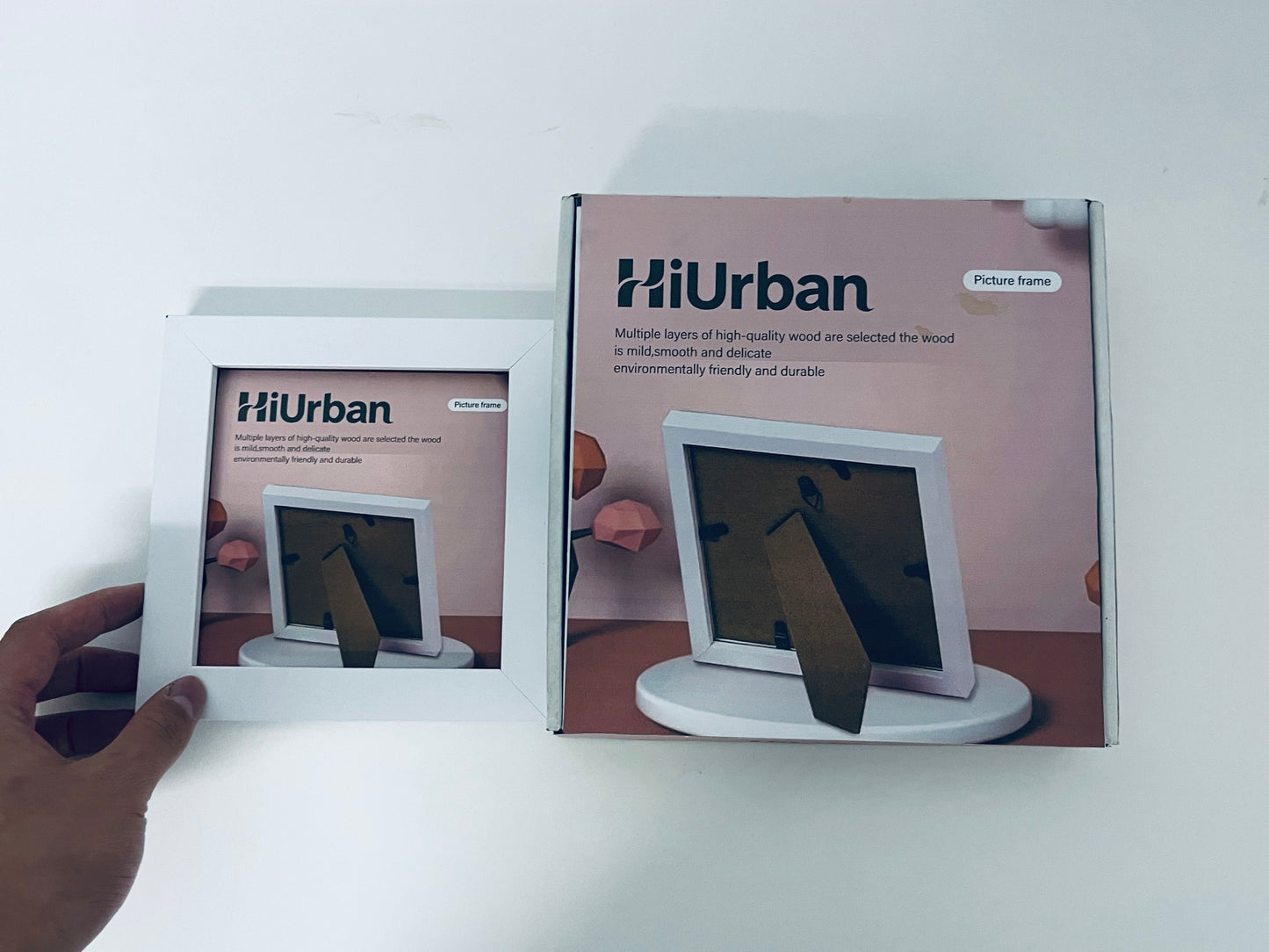 【HiUrban Wooden Picture Frame】—— Elegant Display for Your Precious Memories