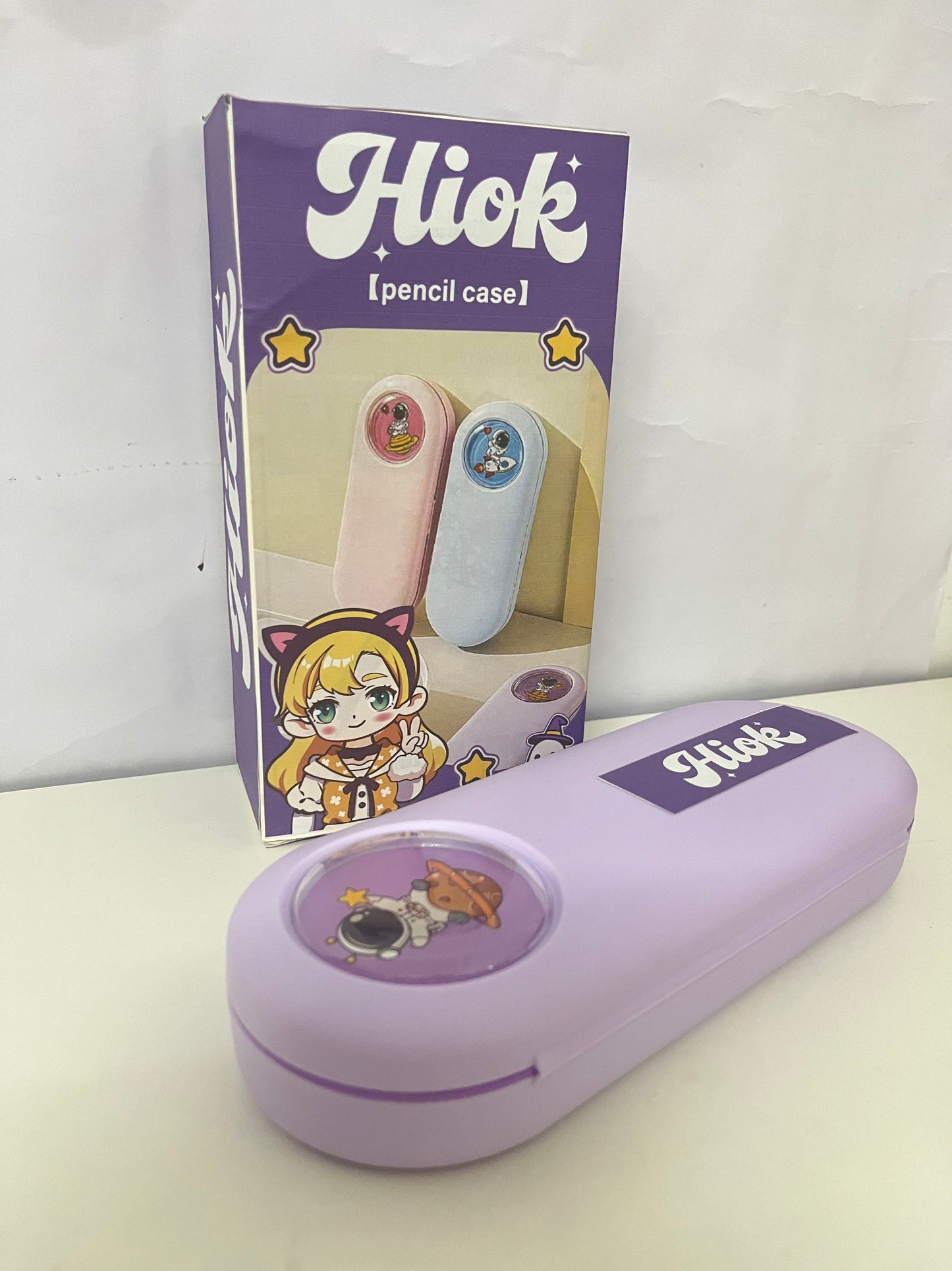 【Hiok Boxes for Pens】—— Cute & Functional Cartoon-Themed Stationery Case