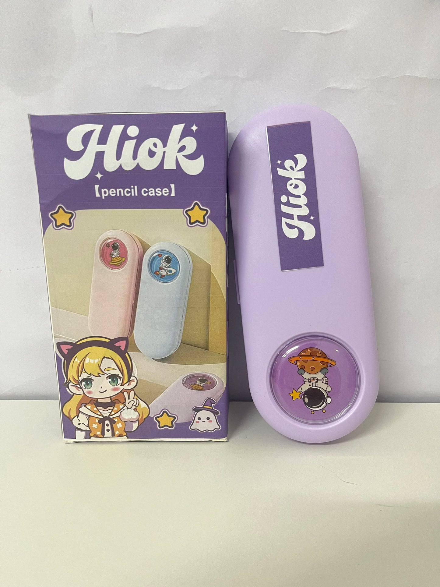 【Hiok Boxes for Pens】—— Cute & Functional Cartoon-Themed Stationery Case