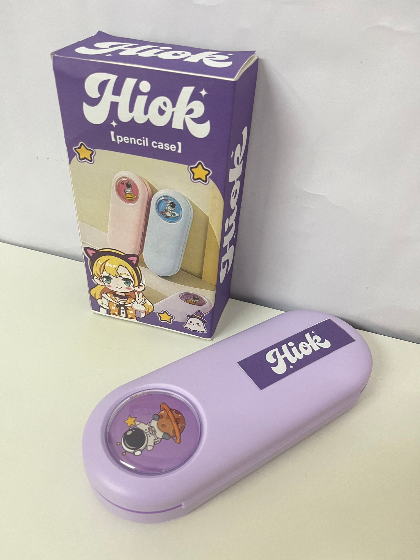 【Hiok Boxes for Pens】—— Cute & Functional Cartoon-Themed Stationery Case