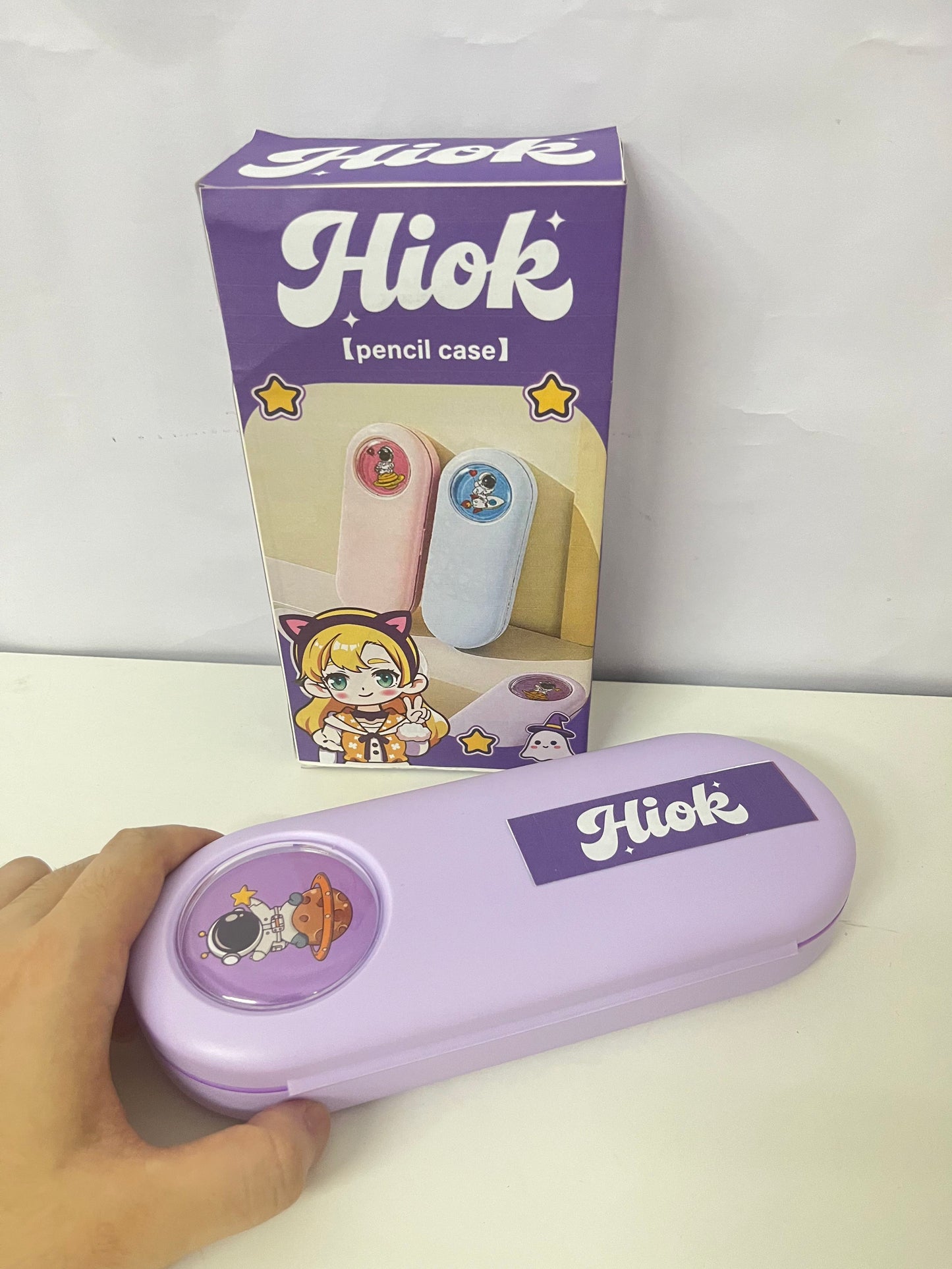【Hiok Boxes for Pens】—— Cute & Functional Cartoon-Themed Stationery Case