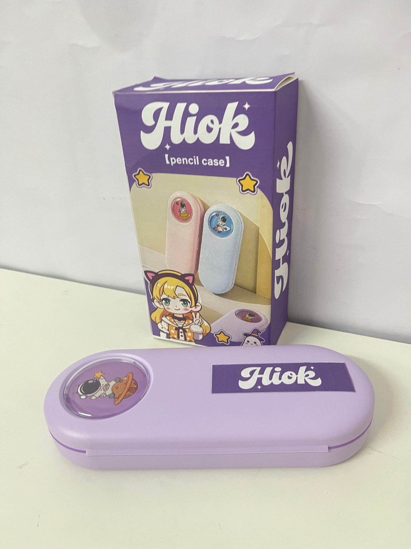 【Hiok Boxes for Pens】—— Cute & Functional Cartoon-Themed Stationery Case