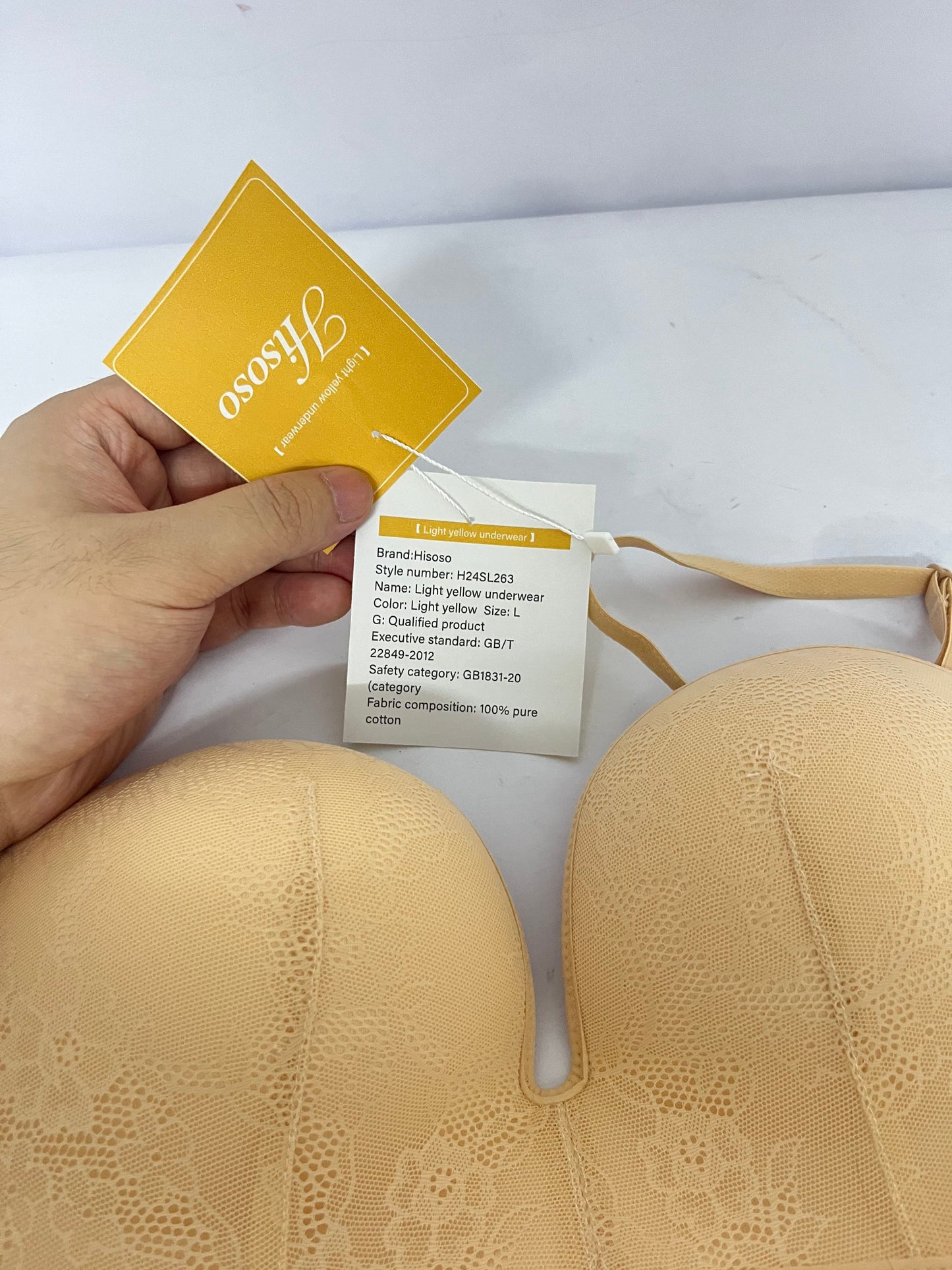 Hisoso  Minimizer Bra for Women - Plus Size Full Coverage Lace Bra with Underwire, Non Padded