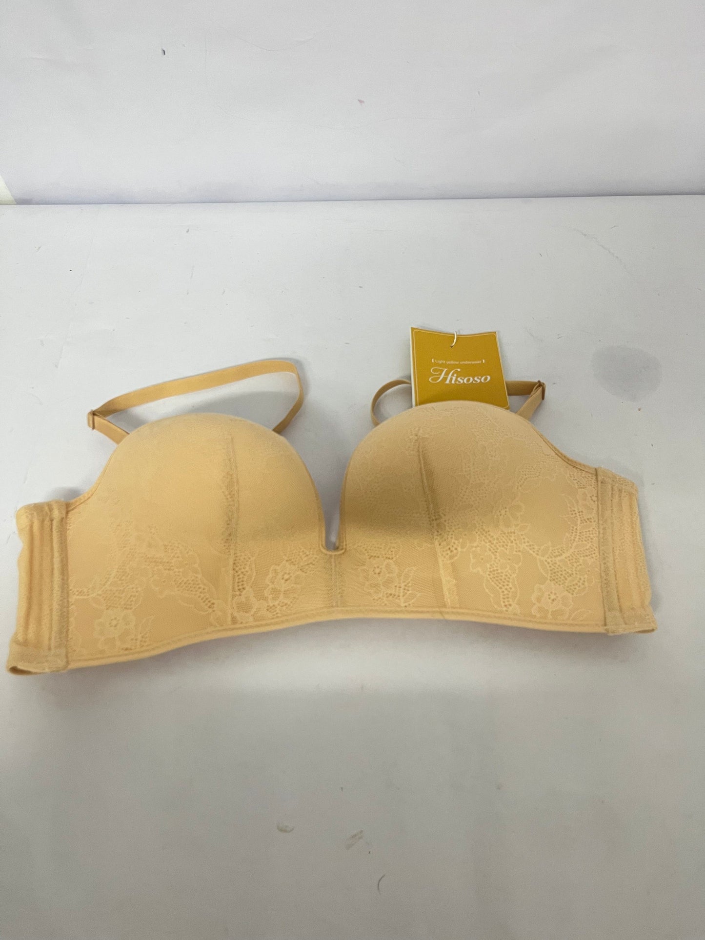 Hisoso  Minimizer Bra for Women - Plus Size Full Coverage Lace Bra with Underwire, Non Padded