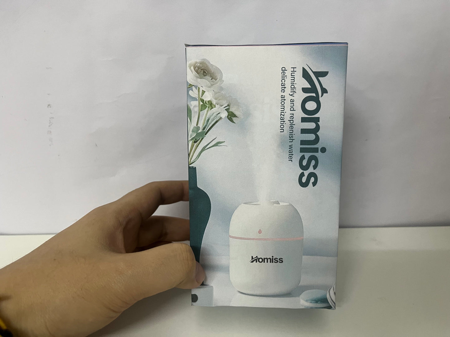 【Homiss Portable Desktop Humidifier】—— Gentle Hydration for Your Everyday Space