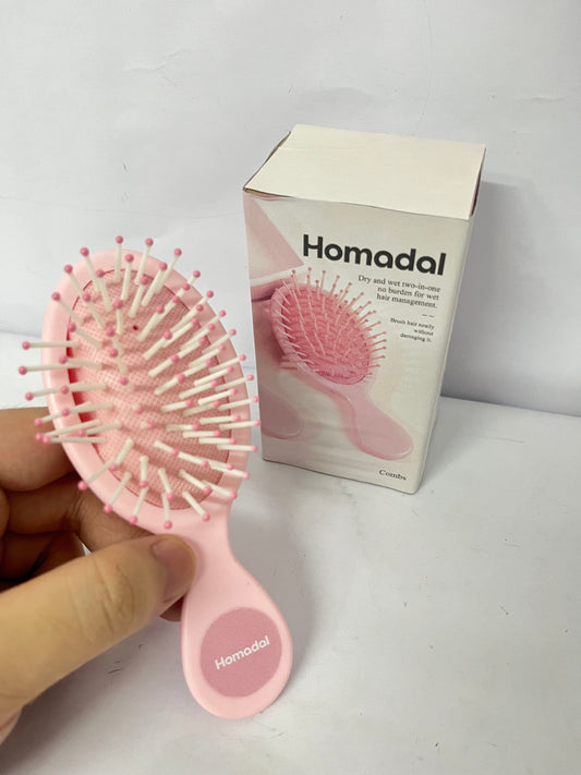 Homodal Pink Cushion Massage Hair Brush——Turn Every Comb into a "Gentle Scalp SPA"