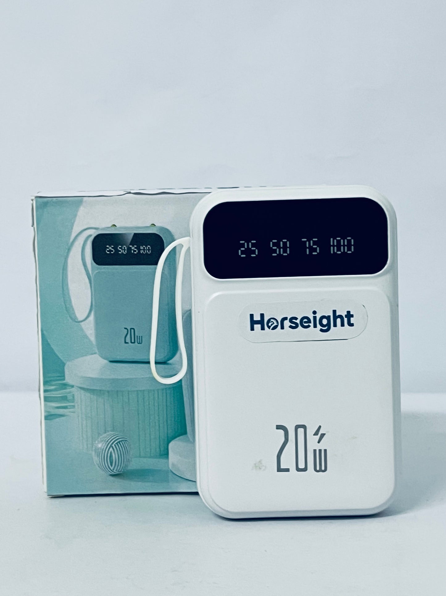 Horseight Portable Charger, Fast Charging 10000mAh USB C in/Out Power Bank, 20W PD3.0 QC4+ Battery Pack, Portable Phone Charger for iPhone 16 15 14 13 12 Pro Samsung S22 S21 Google AirPods iPad