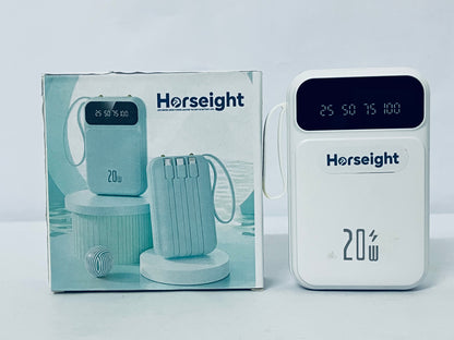 Horseight Portable Charger, Fast Charging 10000mAh USB C in/Out Power Bank, 20W PD3.0 QC4+ Battery Pack, Portable Phone Charger for iPhone 16 15 14 13 12 Pro Samsung S22 S21 Google AirPods iPad