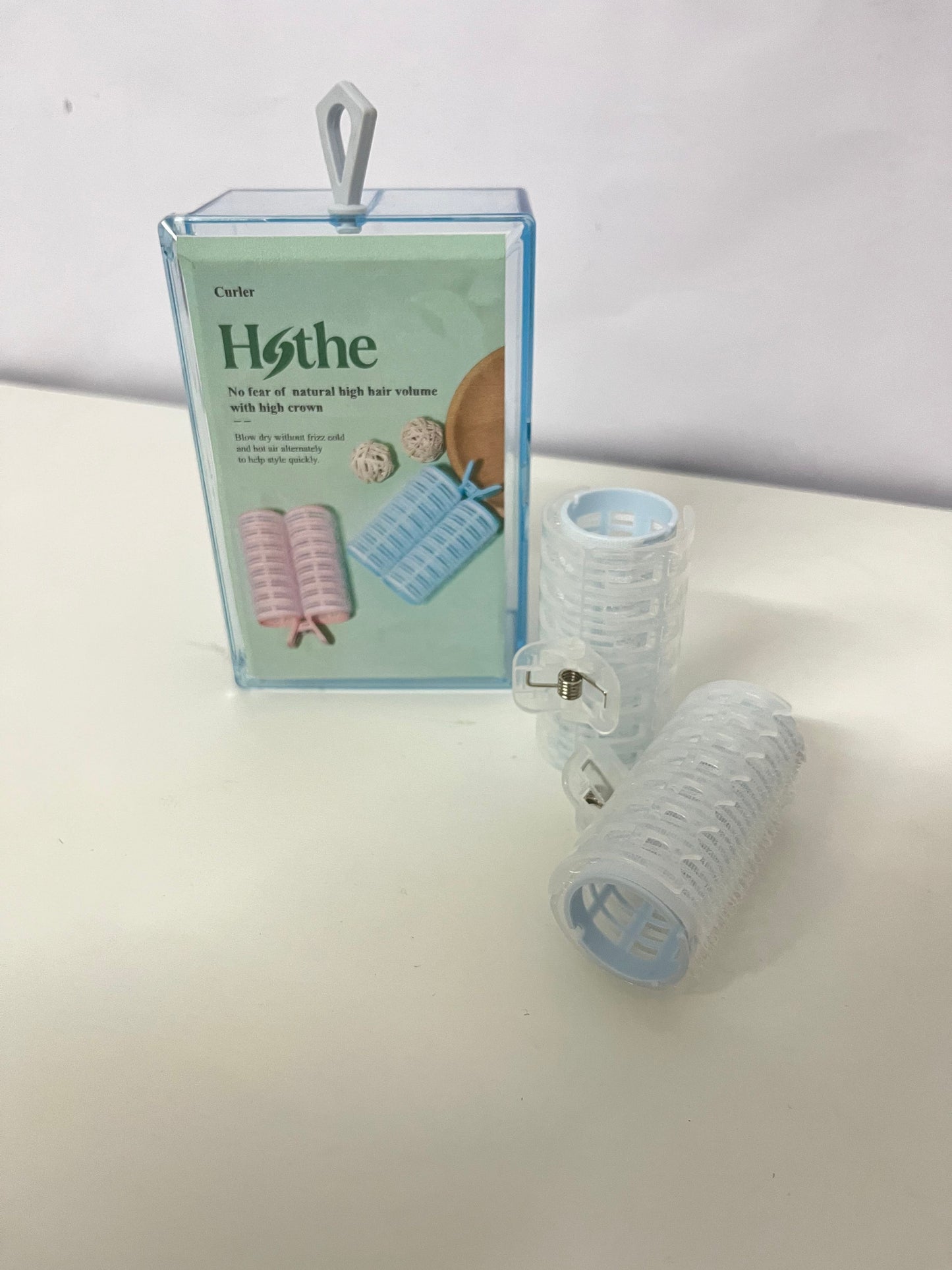 Hothe Non-electric hair rollers Self-Adhesive Hair Rollers Voluminous Curl Long-Lasting Hold A Fluffy Styling Essential for Home Hairdressing